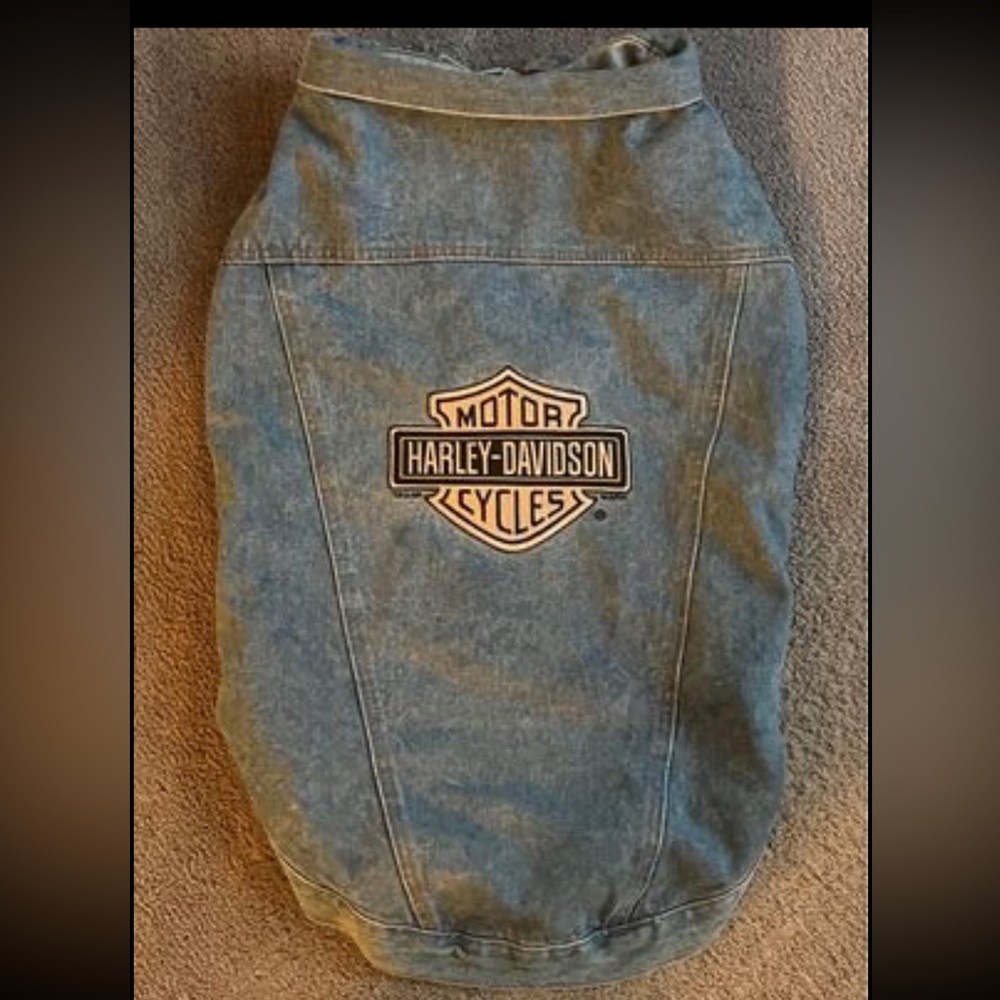 Harley Davidson Jean Dog vest size XL